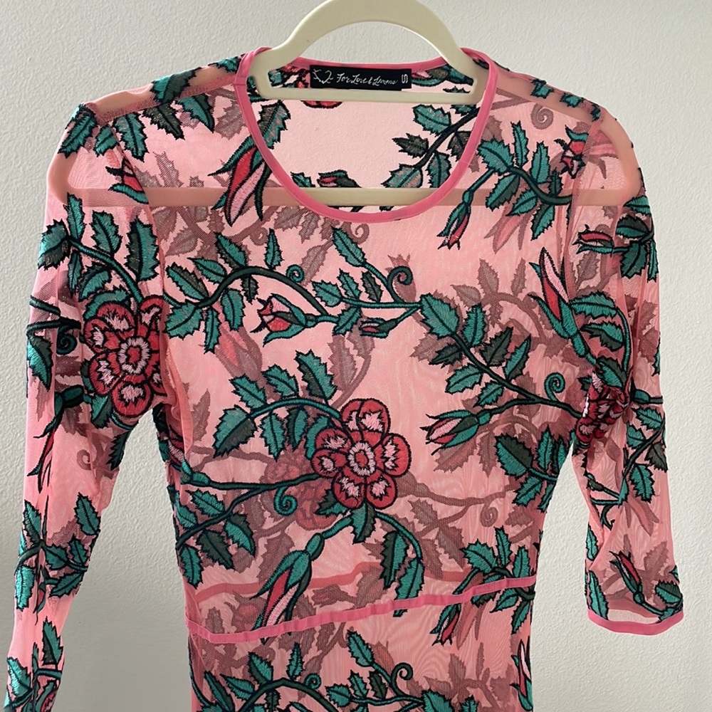 For Love And Lemons Rolisa Maxi Dress size S - Picture 4 of 10